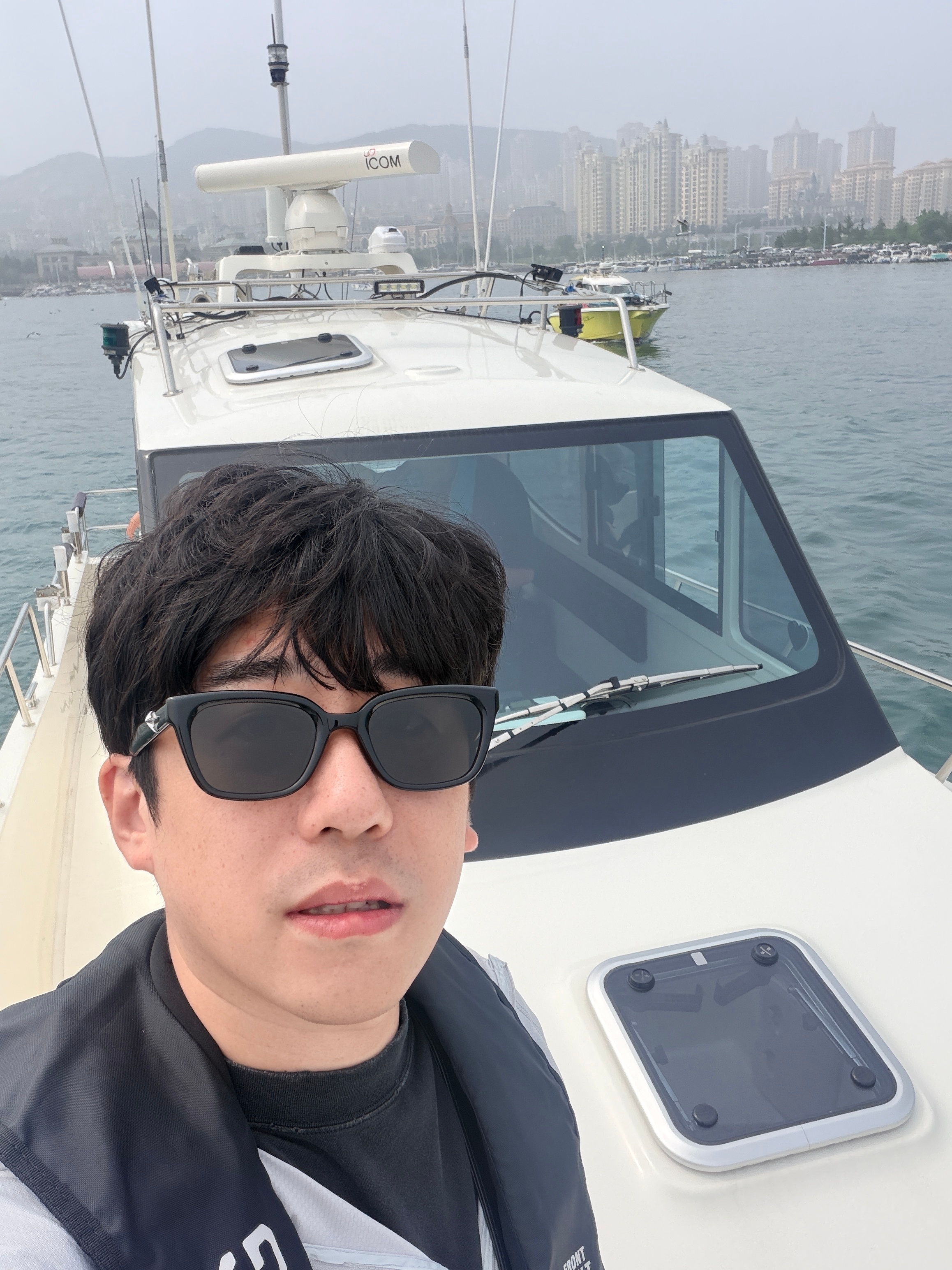 这两天开车老出问题，不开了坐船出来玩一下