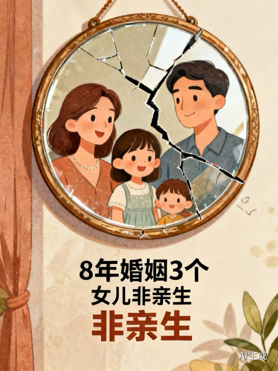 “我对不起你，但她就只跟我一个人这样吗？”

就这一句话，8年婚姻直接碎成渣。