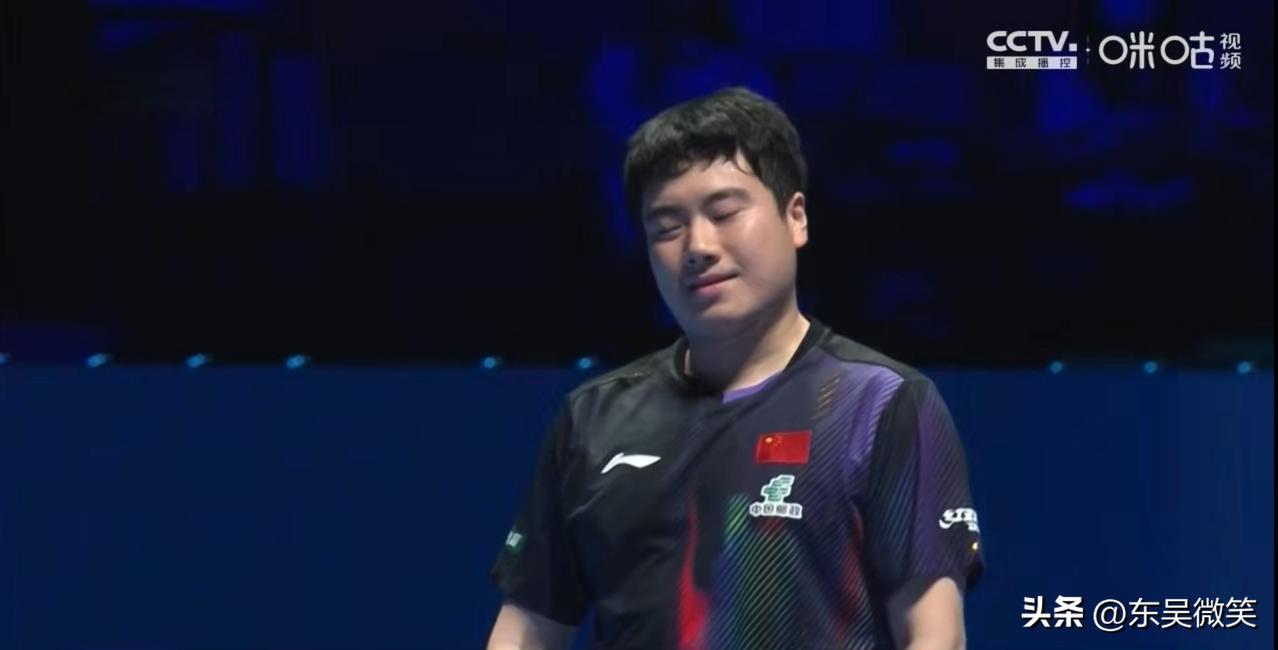 澳门乒乓球世界杯单打比赛，梁靖崑爆冷不敌世界排名第79位的阿根廷选手恩特斯，止步