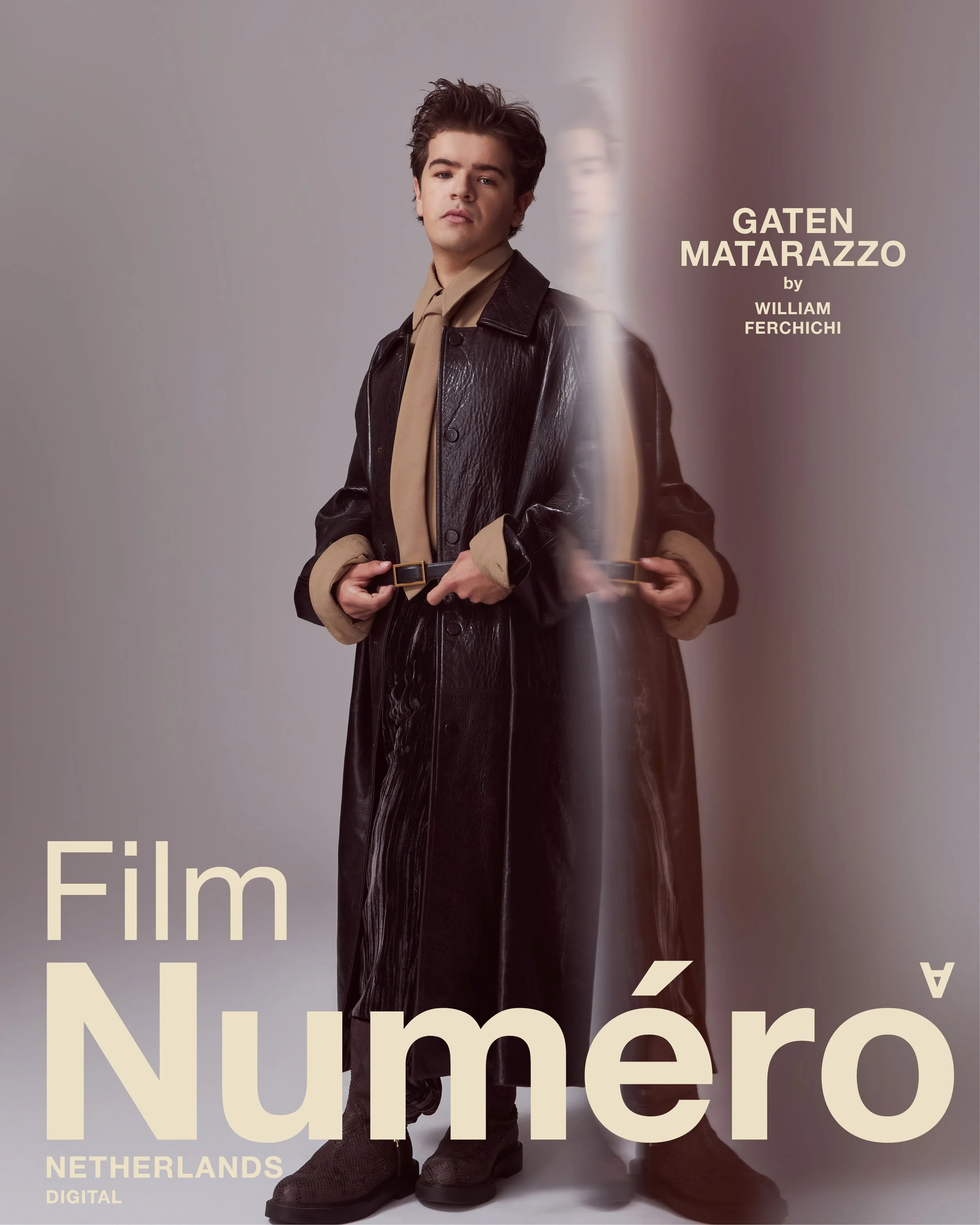 WOW~~怪奇物语达斯汀伽塔马塔拉佐超型登上《Numéro Netherlan