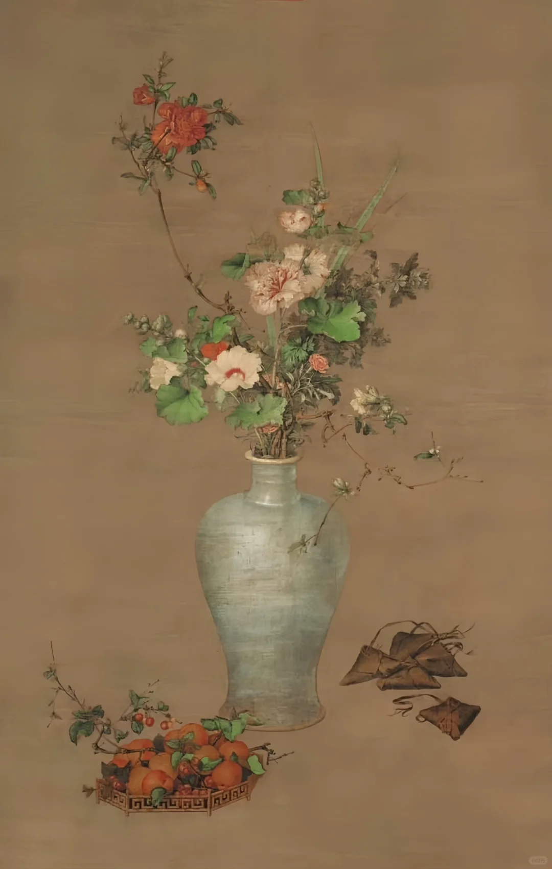 端午安康，郎世宁《午瑞图》