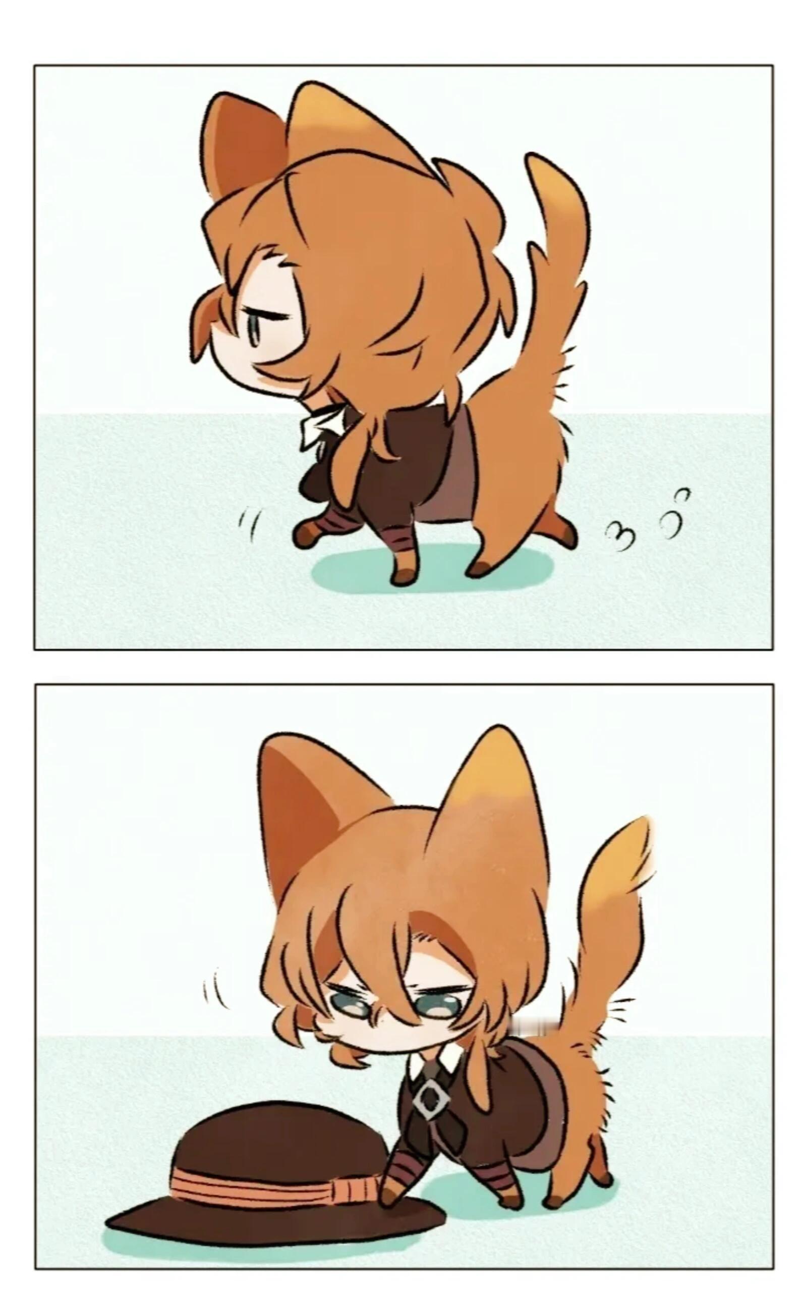 太中二次元招新季动漫追番团 ………………………………………两只萌萌的汪汪[期待]