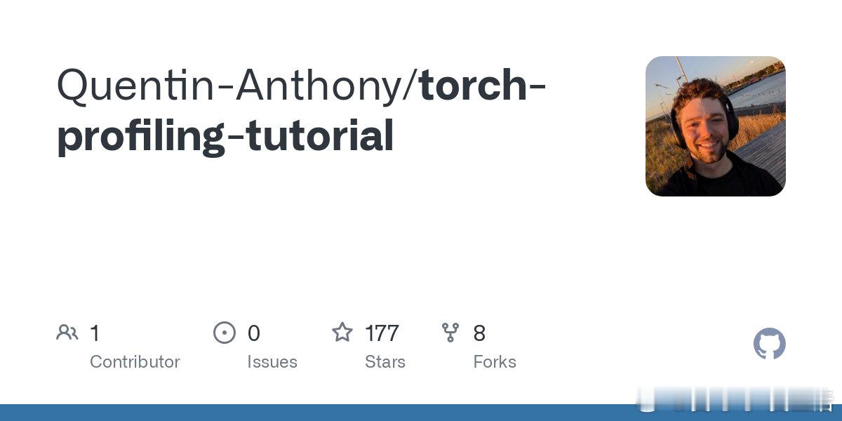 【[176星]torch-profiling-tutorial：PyTorch模