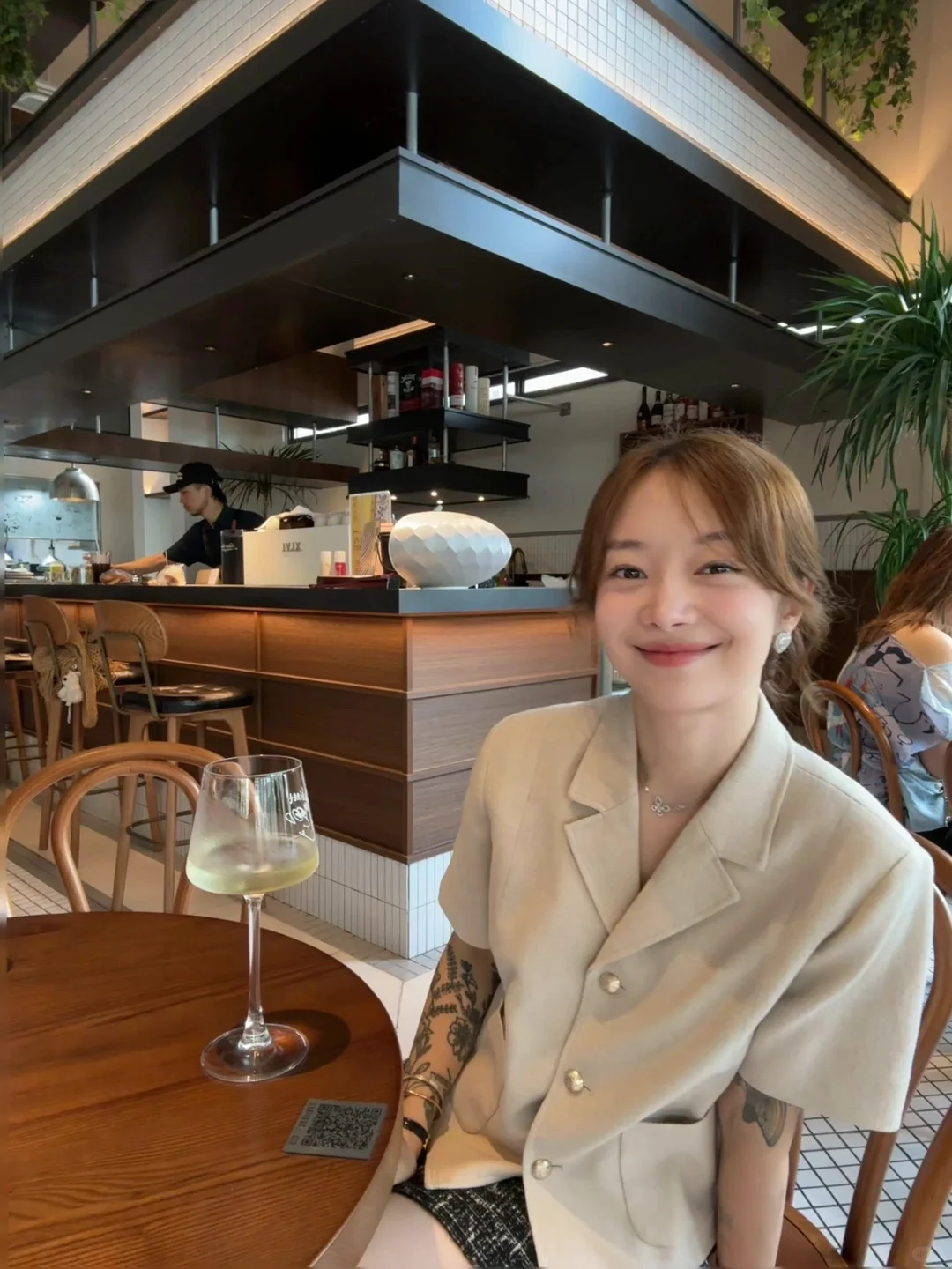 短袖西装很韩🍽️