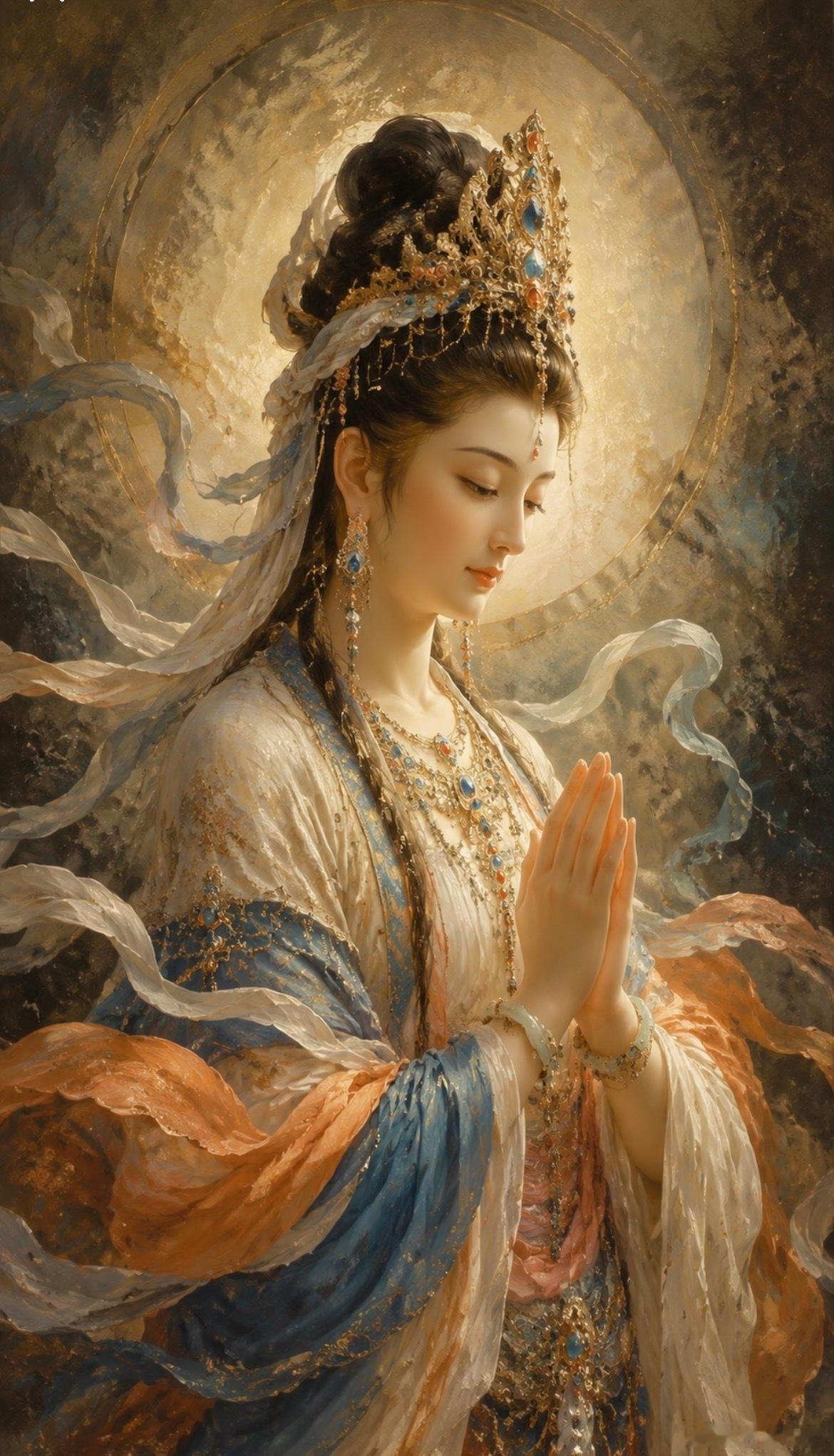 积德虽无人见，行善自有天知。心存善念，贵人自来，菩萨会保佑你的！ ​​​