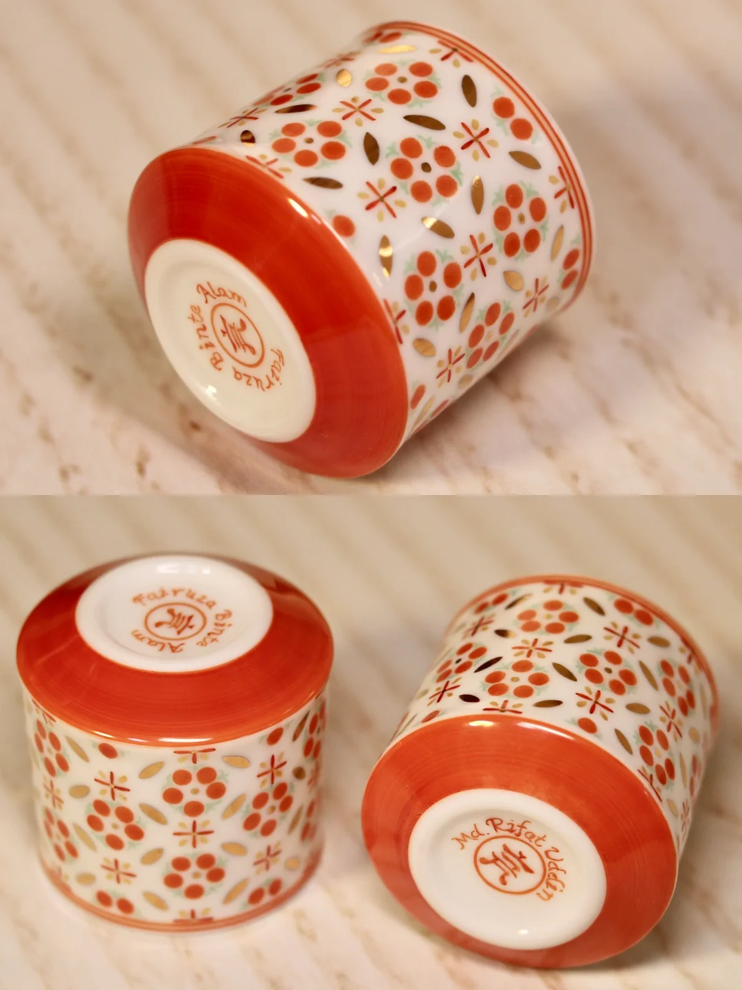粉丝定制｜送给歪果新婚夫妻💒的一对杯杯