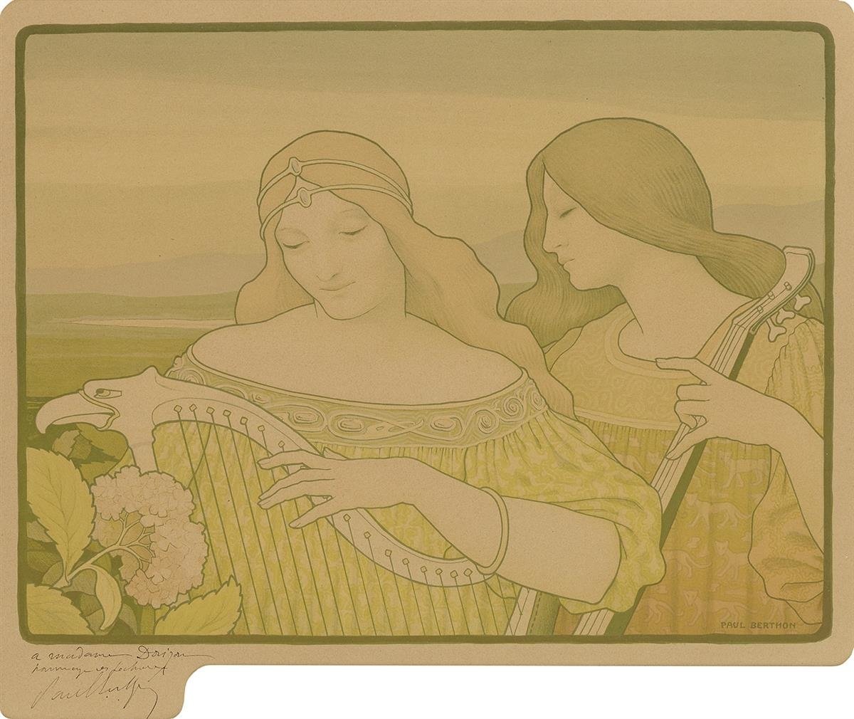Paul Berthon (1872-1909) 法国艺术家 