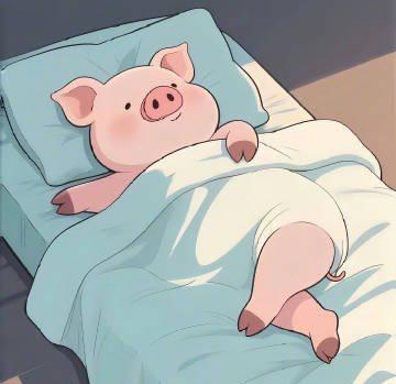 要我说呀能一觉睡到自然醒，实在是人生一大福气。

窗帘缝里漏进晨光，鸟鸣断断续续