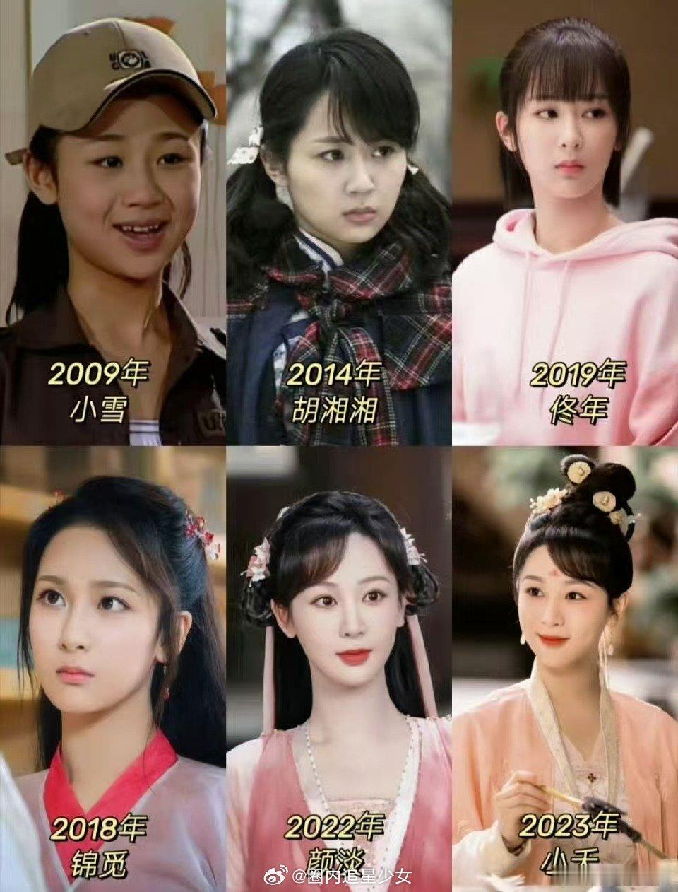 内娱当红女星颜值变化 韩安冉曝杨幂杨紫鞠婧祎林允整容了，爱美之心人皆有之，管别人
