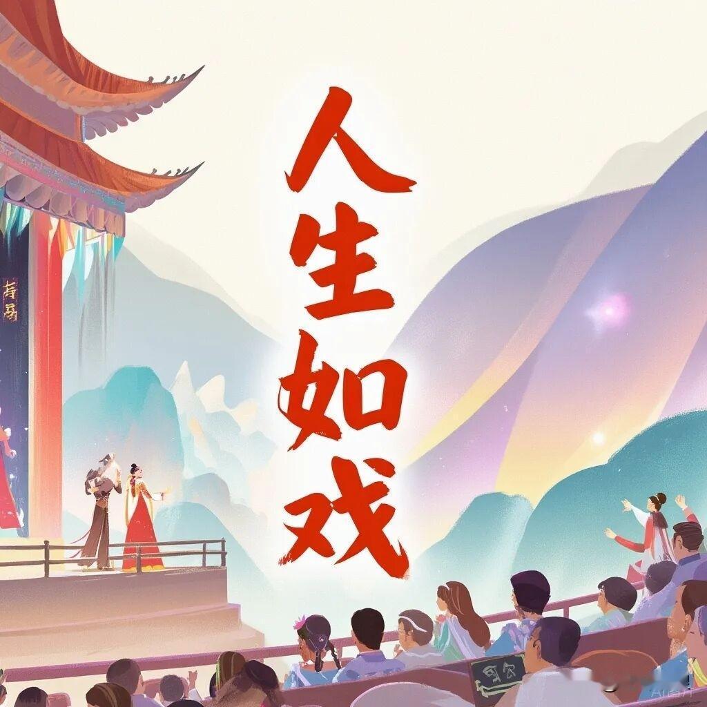 人生如戏

人生如戏，戏有人生。有开幕，必有谢幕。
清晨的闹钟是开幕的铃声，当你