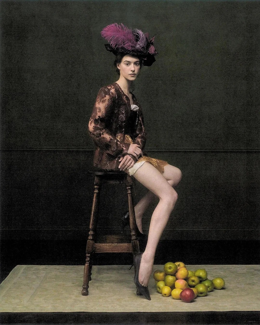 黛西·埃德加-琼斯为《Vogue》英国版2026年8月号拍摄的写真照第一次见到她