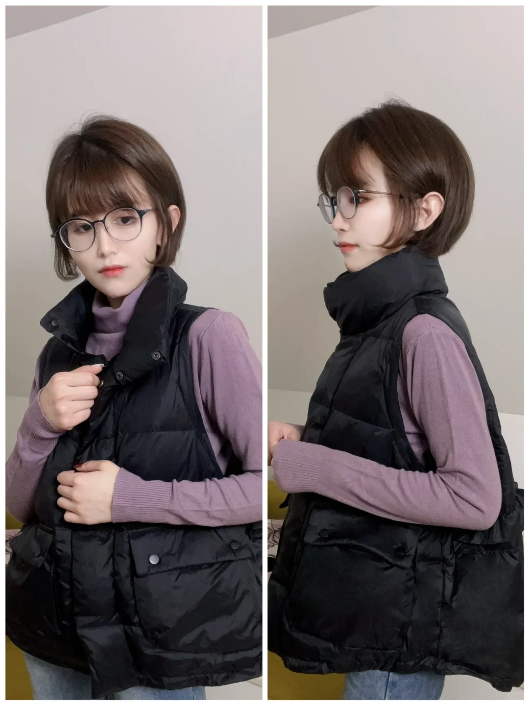 反季节穿搭 好香～