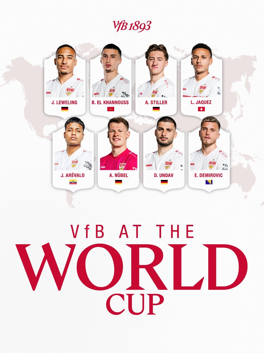 🐊八位图家军，共赴一个梦！这些我图球员将前往世界杯！🇩🇪德国：莱韦林、施蒂
