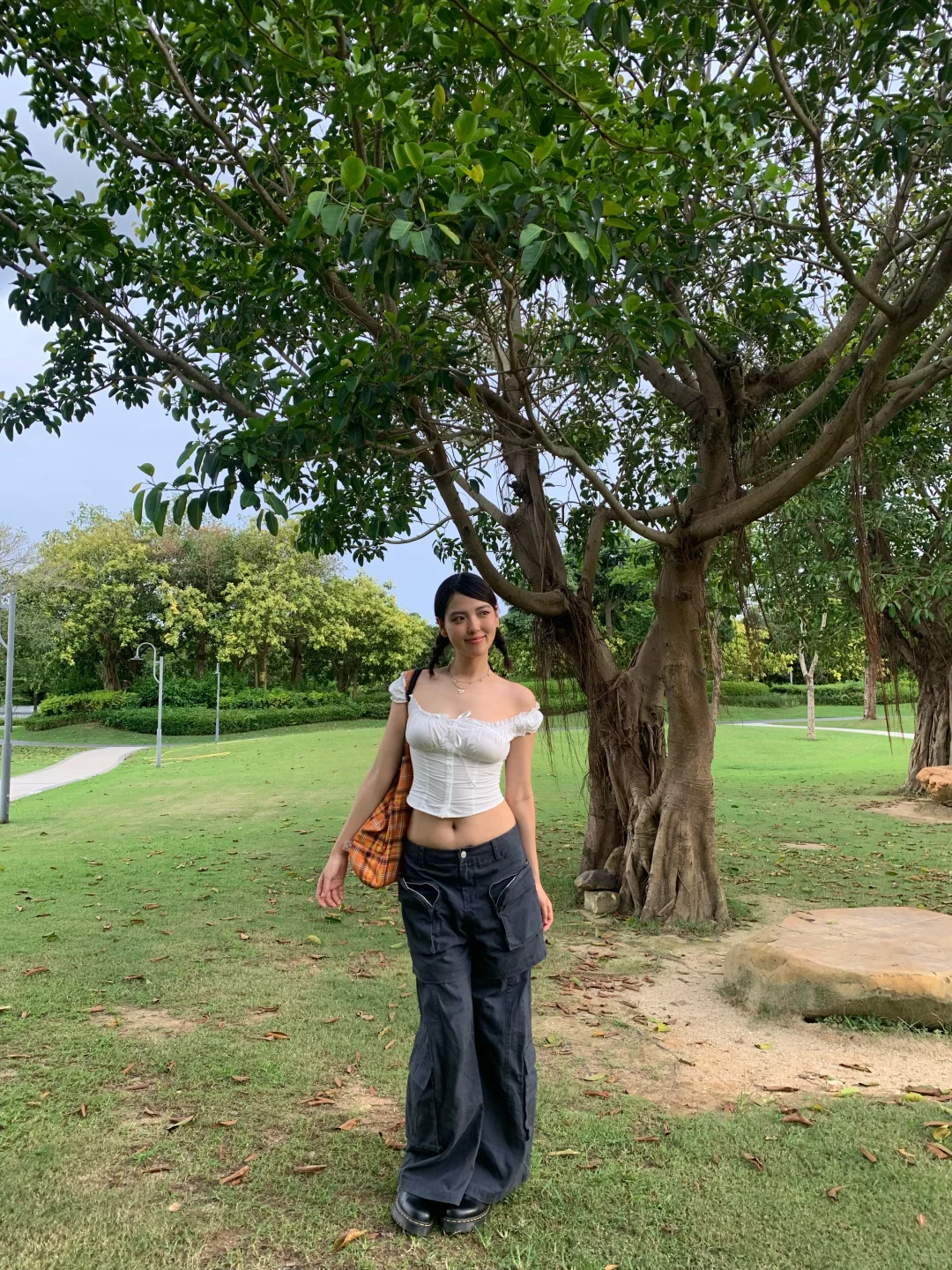 公园里抓到彩虹啦🫧☀️🌳
