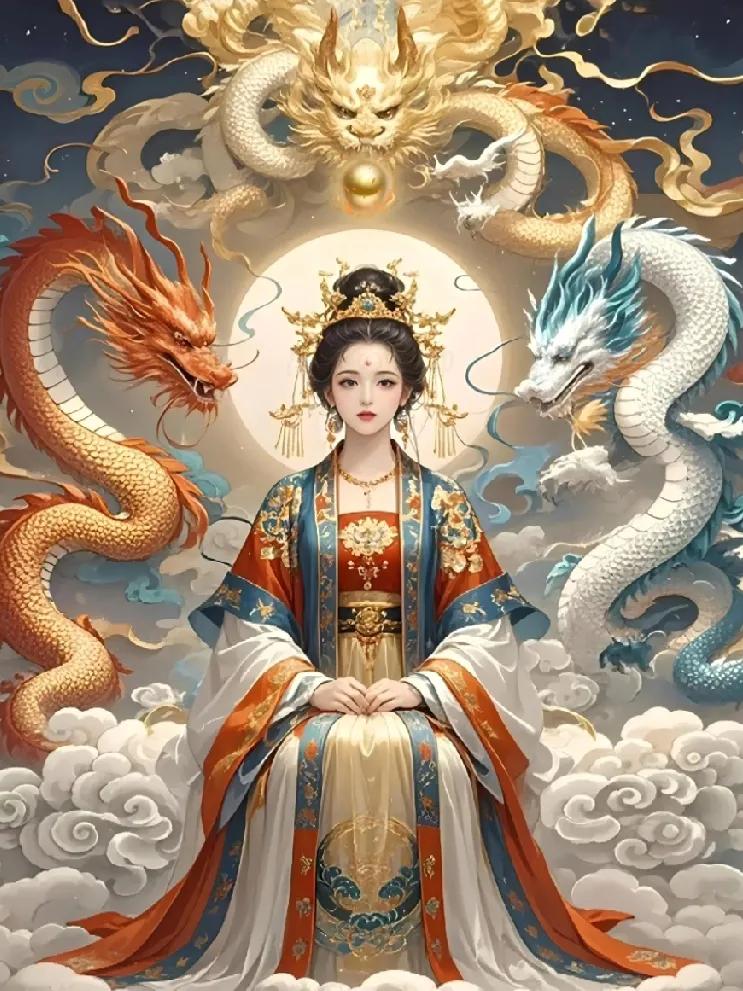 《龙母诞》原创
 
西江古庙霭烟浓，
温媪慈怀育五龙。
岁岁生辰民众贺，
千秋庇