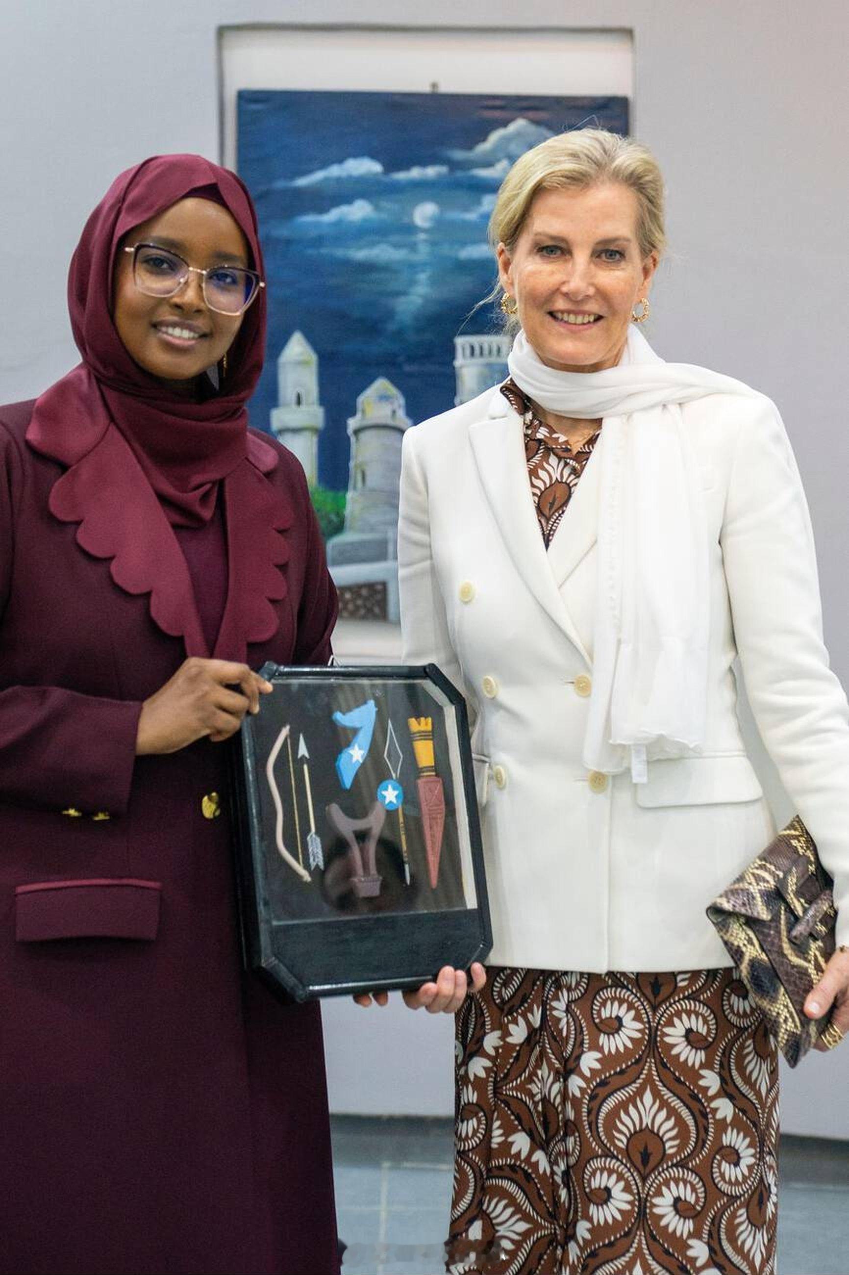 英国王室  【整理】2026年2月23日，爱丁堡公爵夫人苏菲在索马里摩加迪沙索与