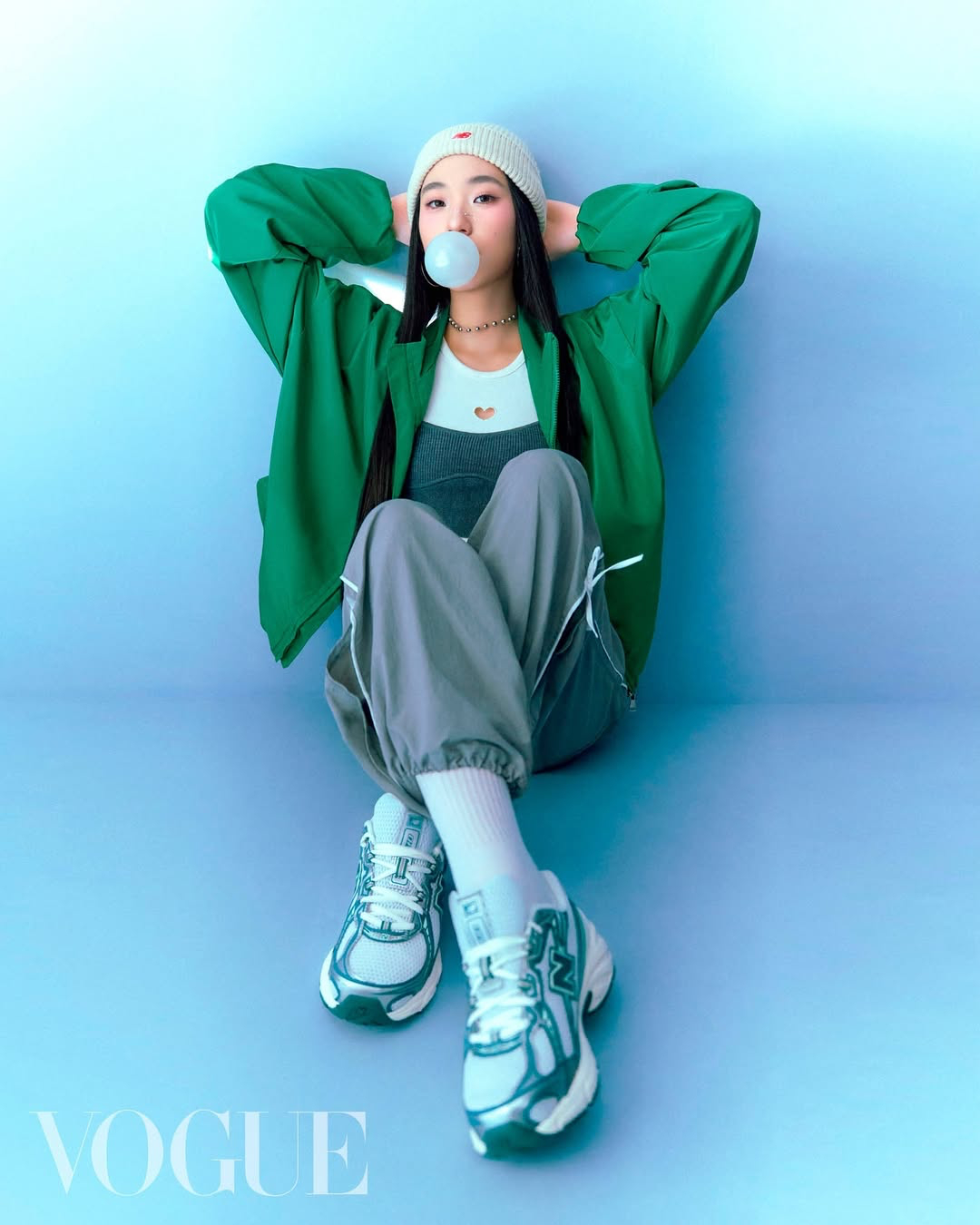 Lily 这个造型立马女团出道 