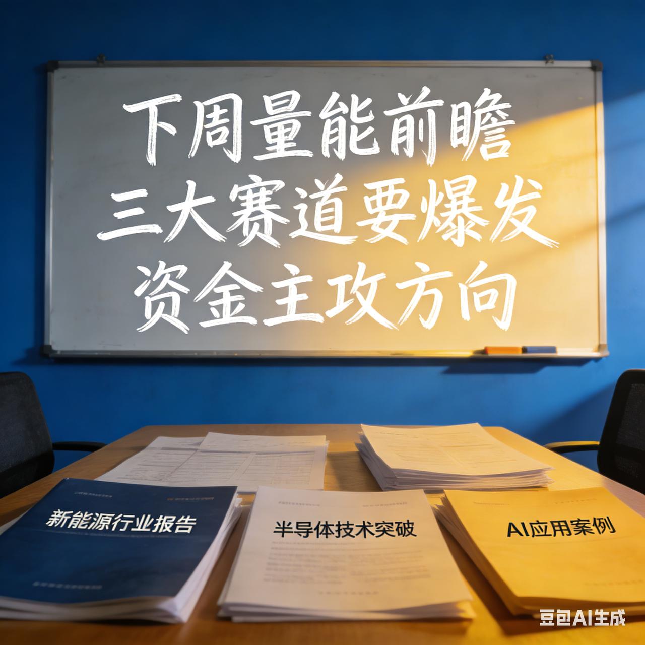 下周量能前瞻！这三大赛道，或成资金主攻方向

周末消息面平稳，下周A股看量能能否
