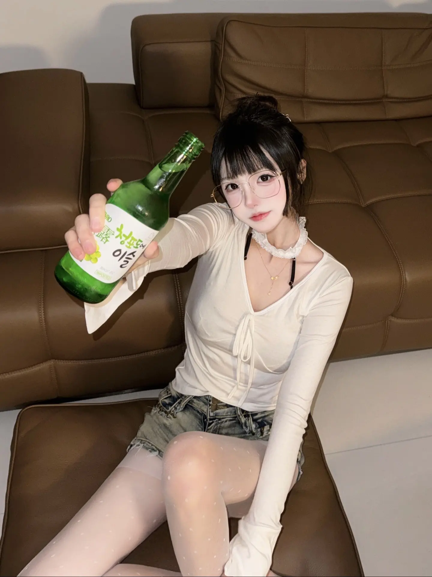 宅家一天♡̷⸝⸝•༝•⸝⸝♡干杯
