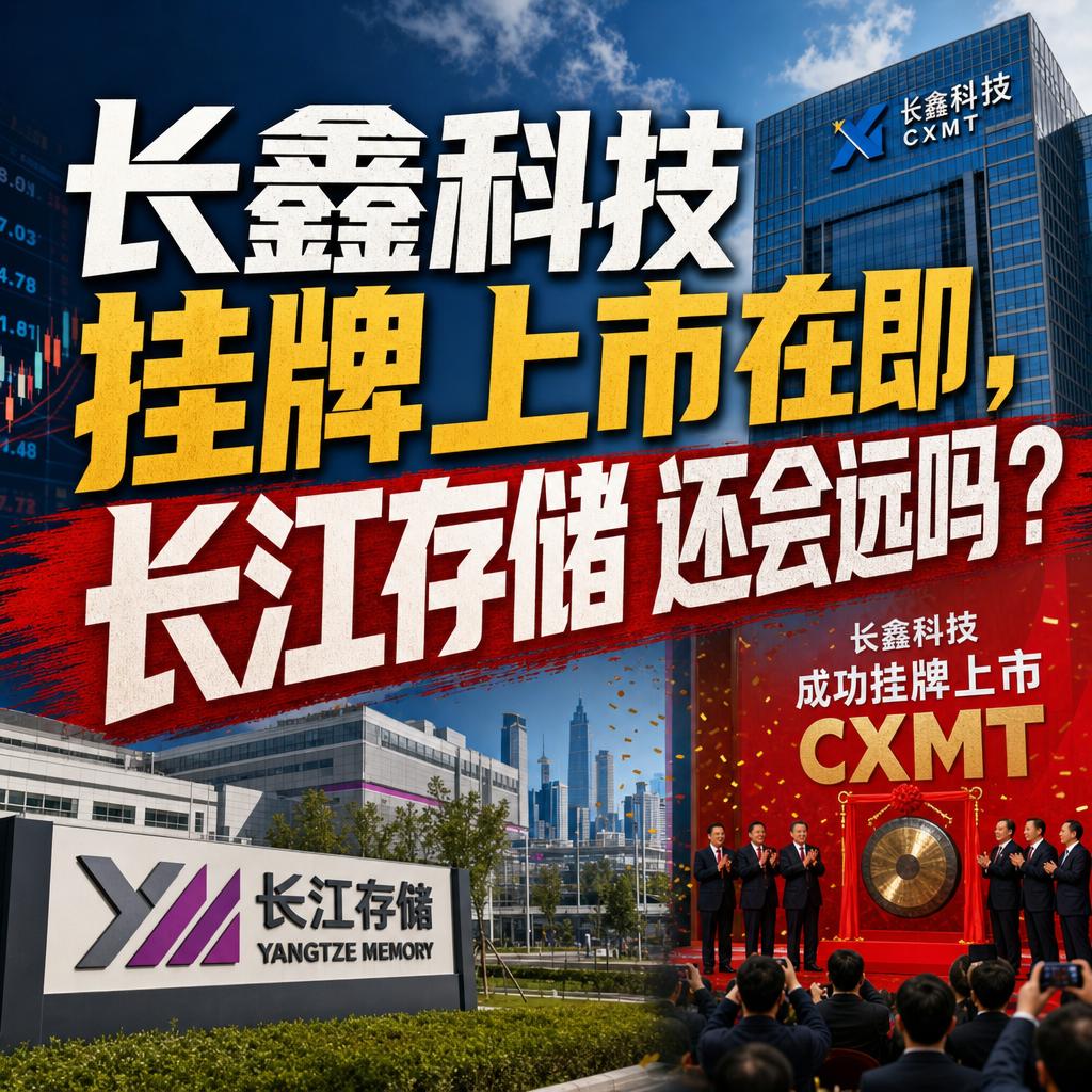 很多人以为长鑫科技上市只是“一家公司圈钱”，但真相是，这是中国存储产业四十年攻坚