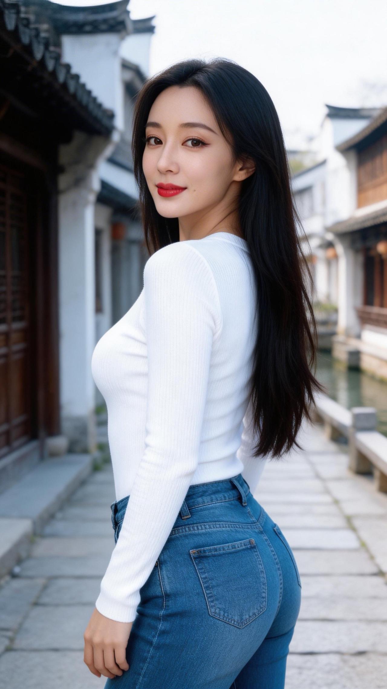 笑靥如花，佳人如梦