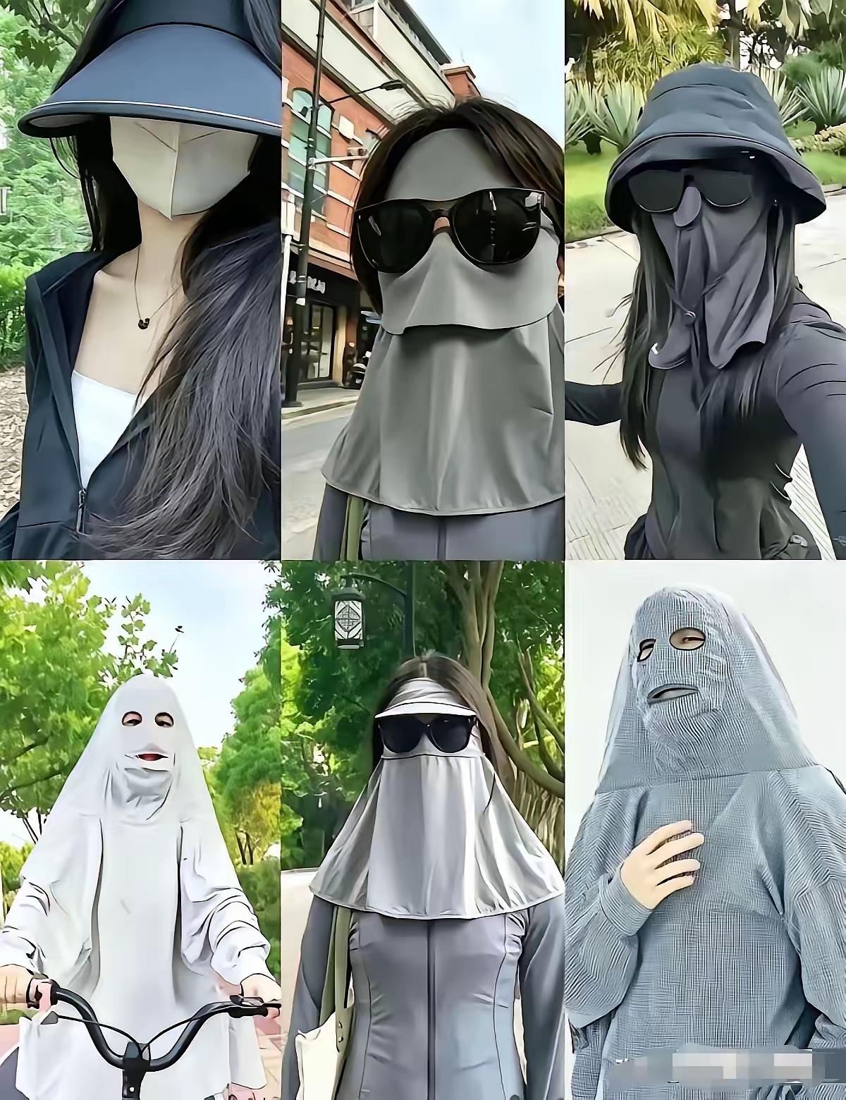 今夏奇观，说是防紫外线。但同时，是不是容易导致阳气不足啊？

夏日现象 遮太阳衣