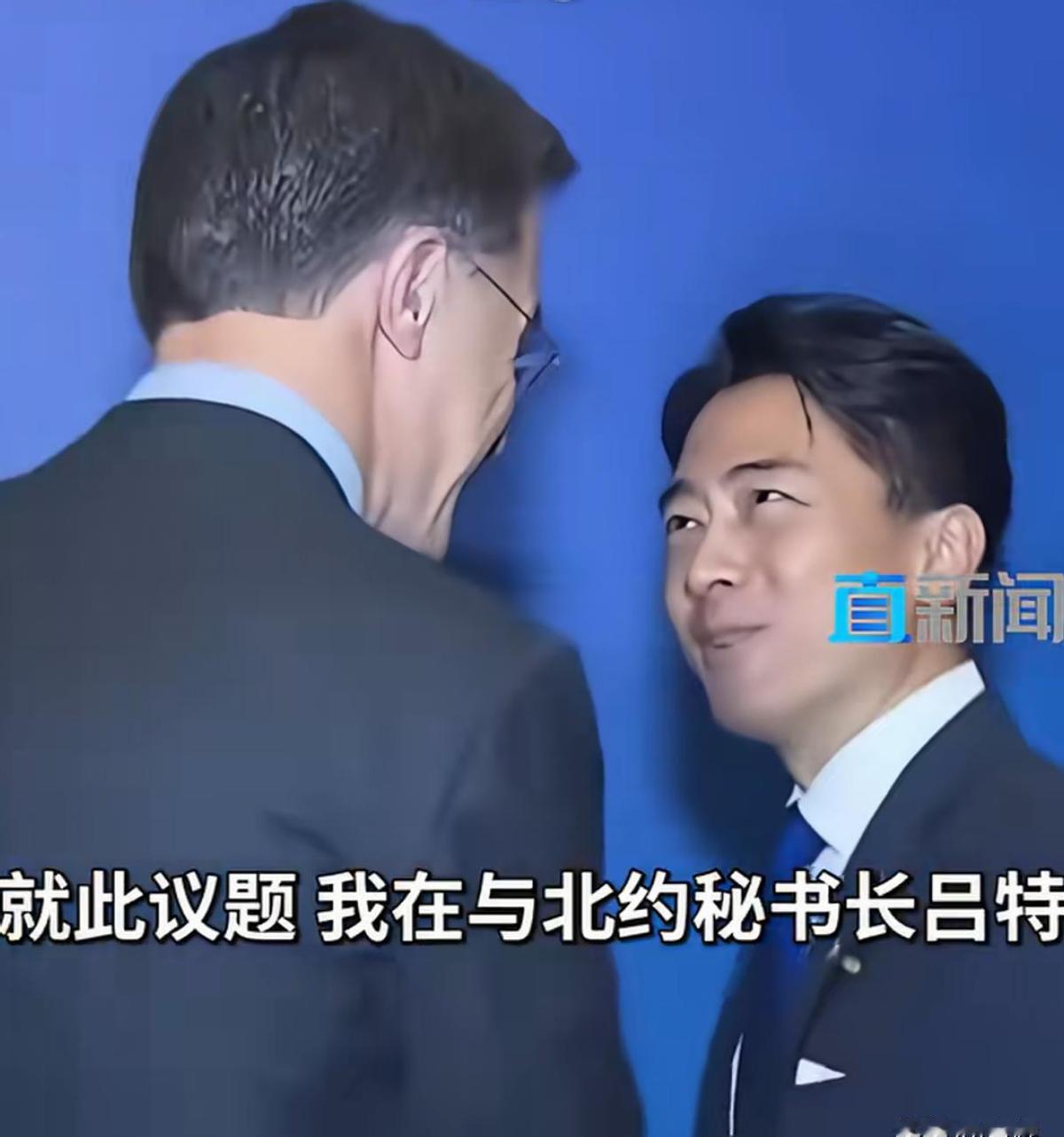 日本防卫相小泉进次郎在北约峰会上，先后见了北约秘书长和美国防长。
看到这个消息，