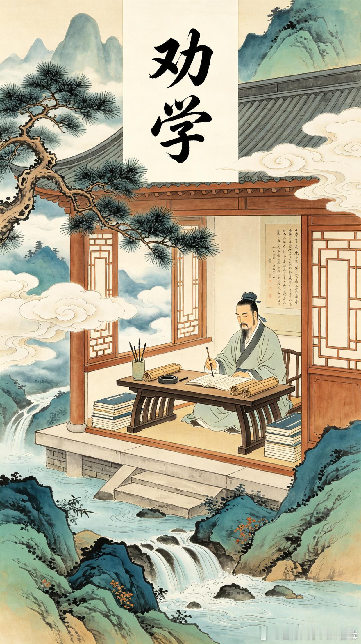 人到中年重读传世名篇《劝学》才懂：所有的迷茫，都因忘了这五个字￼不知你是否有过这