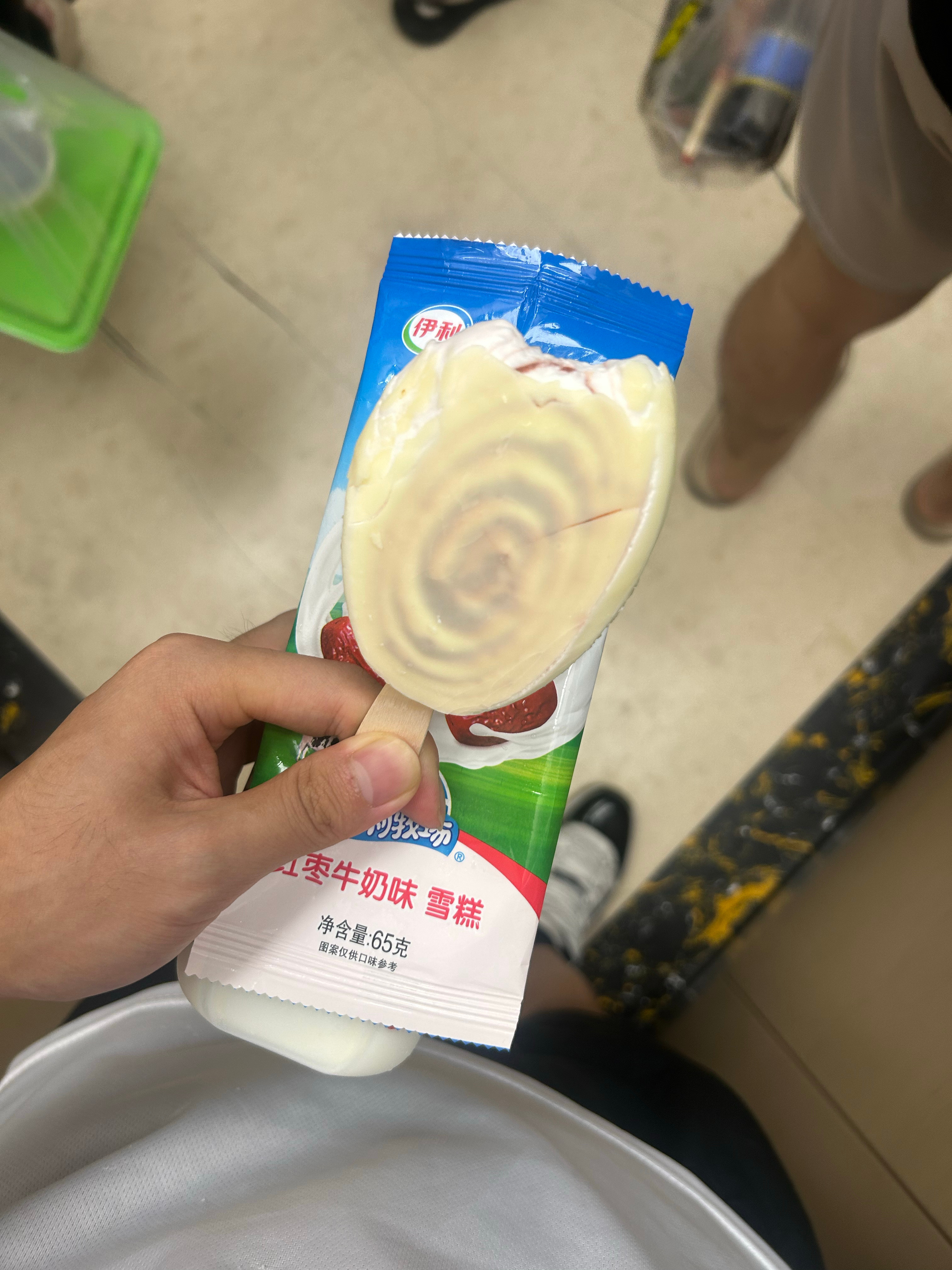 有没有懂这个红枣牛奶味冰棒的 最喜欢这个味道 