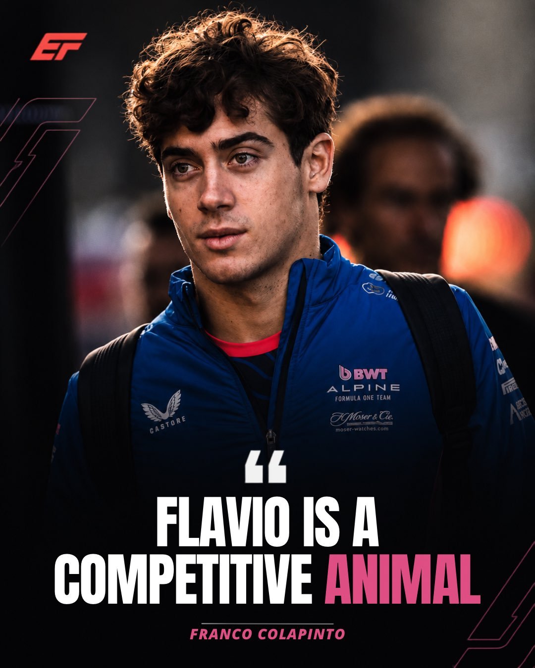 F1 弗兰科·科拉平托透露：即使Alpine车队取得了不错的成绩，想要让弗拉维奥