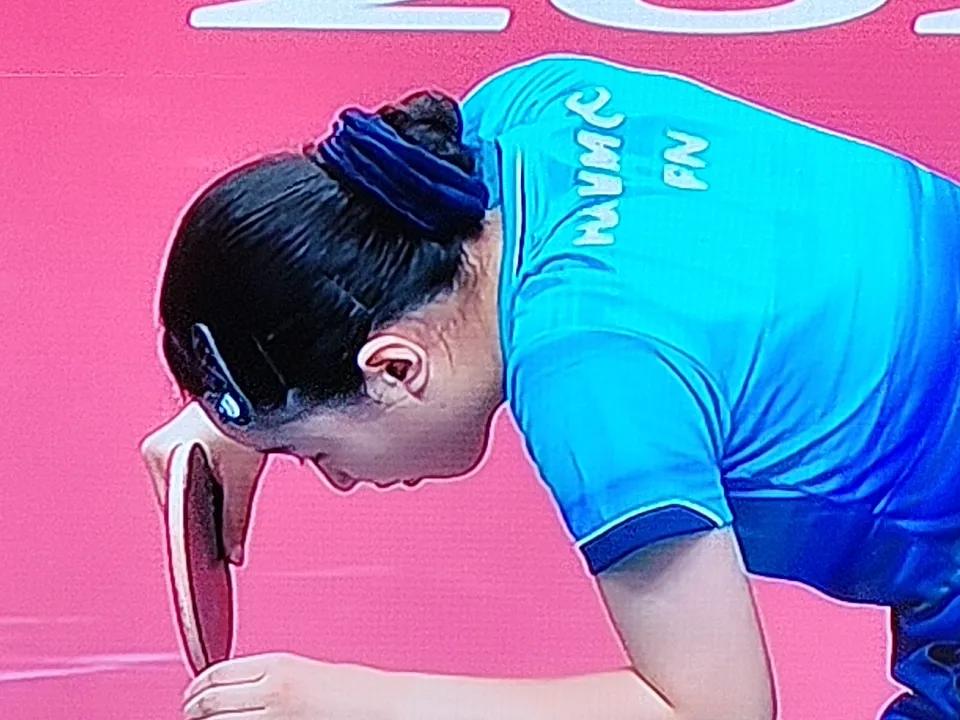 王曼昱强势横扫张本美和跻身女单决赛
亚运会乒乓球女单半决赛，王曼昱对阵日本选手张