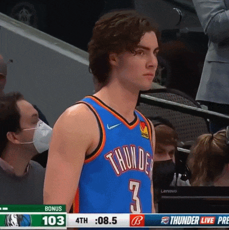 确定了！彻底凉凉！吉迪与未成年发生关系！NBA生涯完了！
雷霆新星约什-吉迪被曝