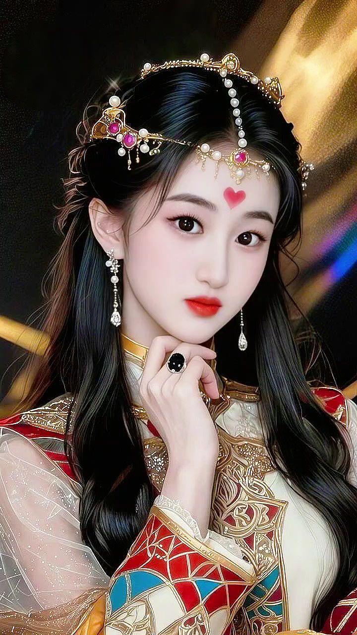 古风妆容有多美 盛世颜古风妆造 古风妆造 今天你穿越了嘛 异域风情