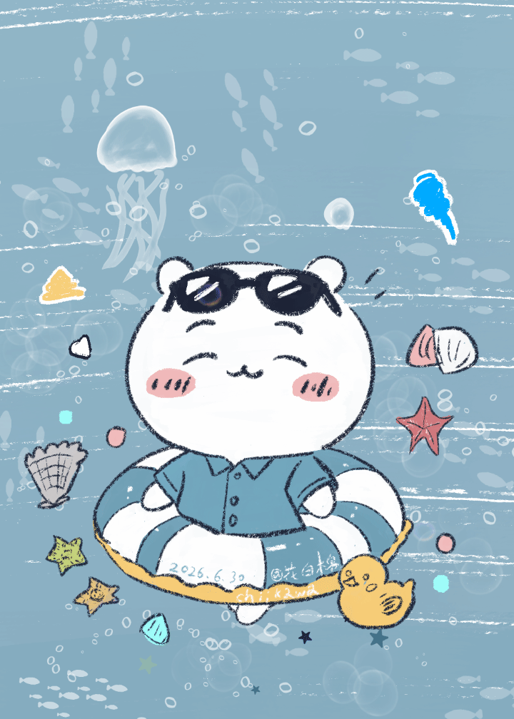 夏日企画吉伊卡哇灵感共创 夏天和大海最配了~摸一只 海边 x 吉伊 ~END……