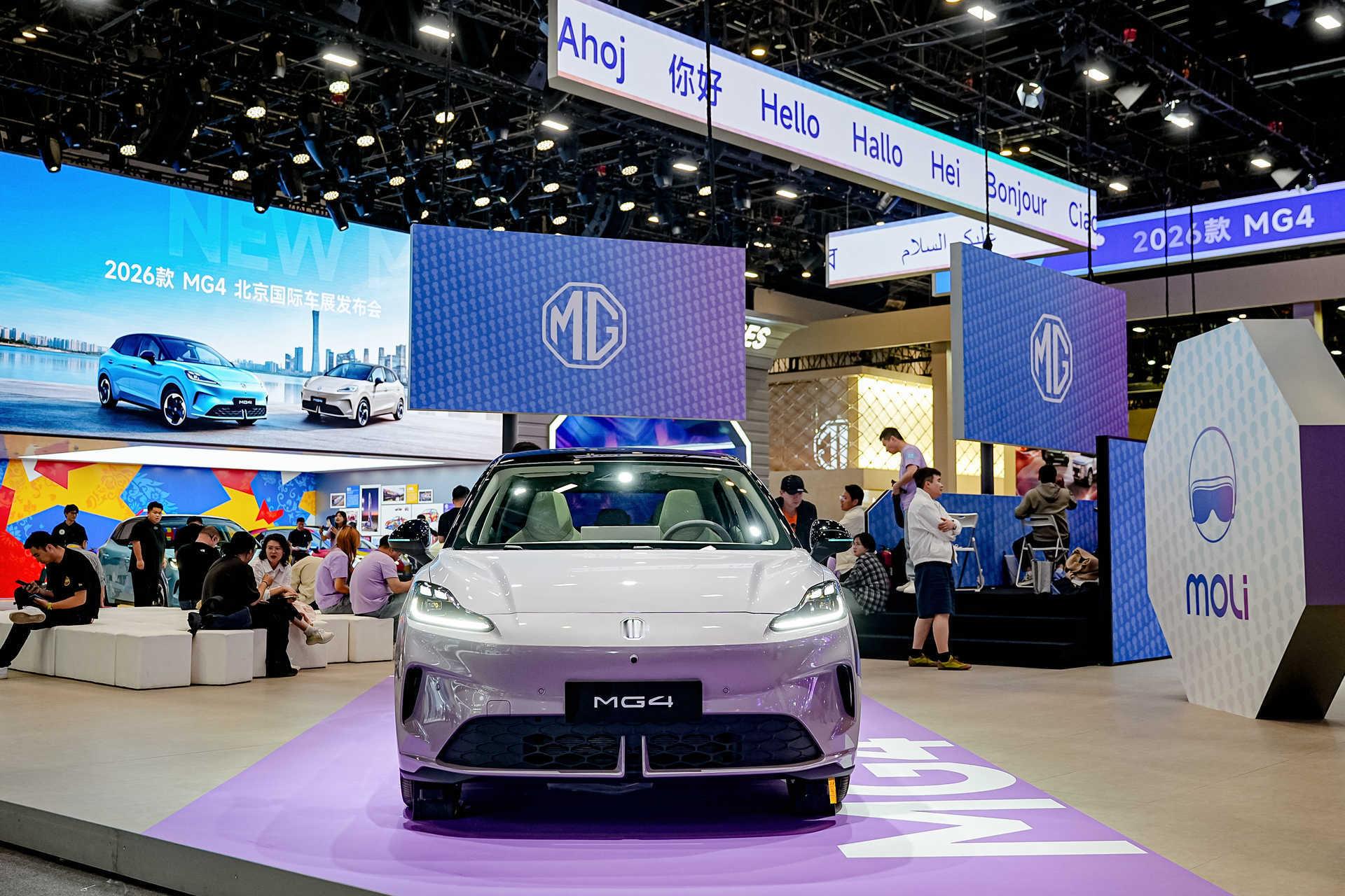 2026北京车展 北京车展看下来，10万内纯电两厢里，MG4这次改款确实拿出了不