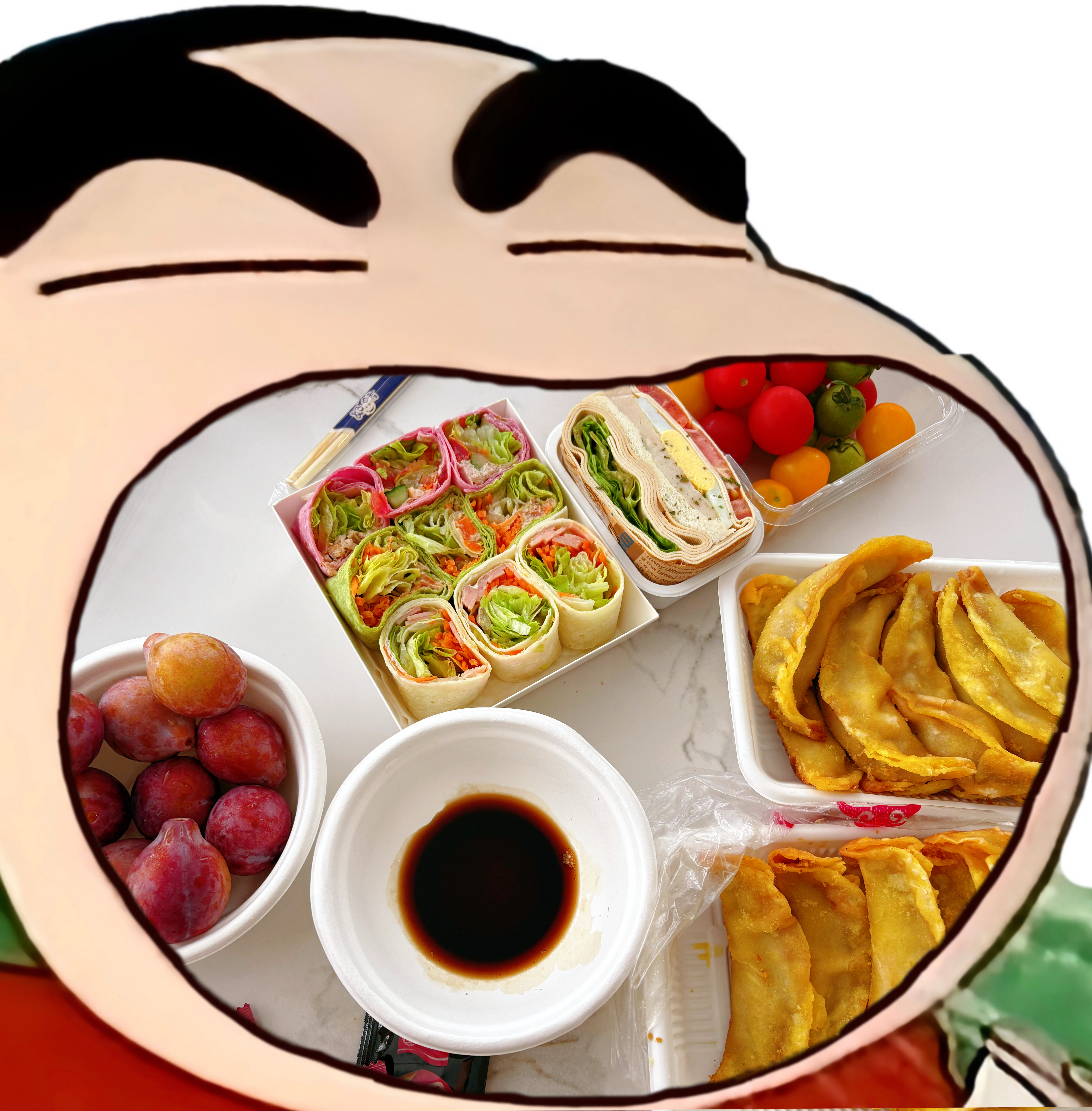 吃饱喝足好干活[酷] ​​​