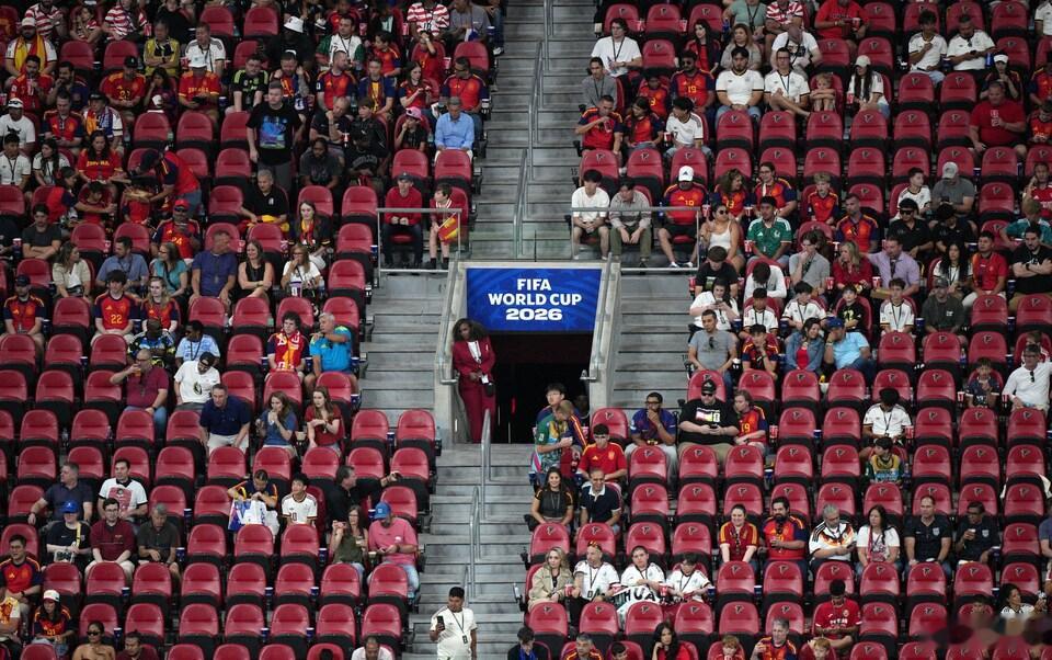 西班牙0比0佛得角 一张图代表了一场比赛。2026世界杯 西班牙佛得角 看睡着了