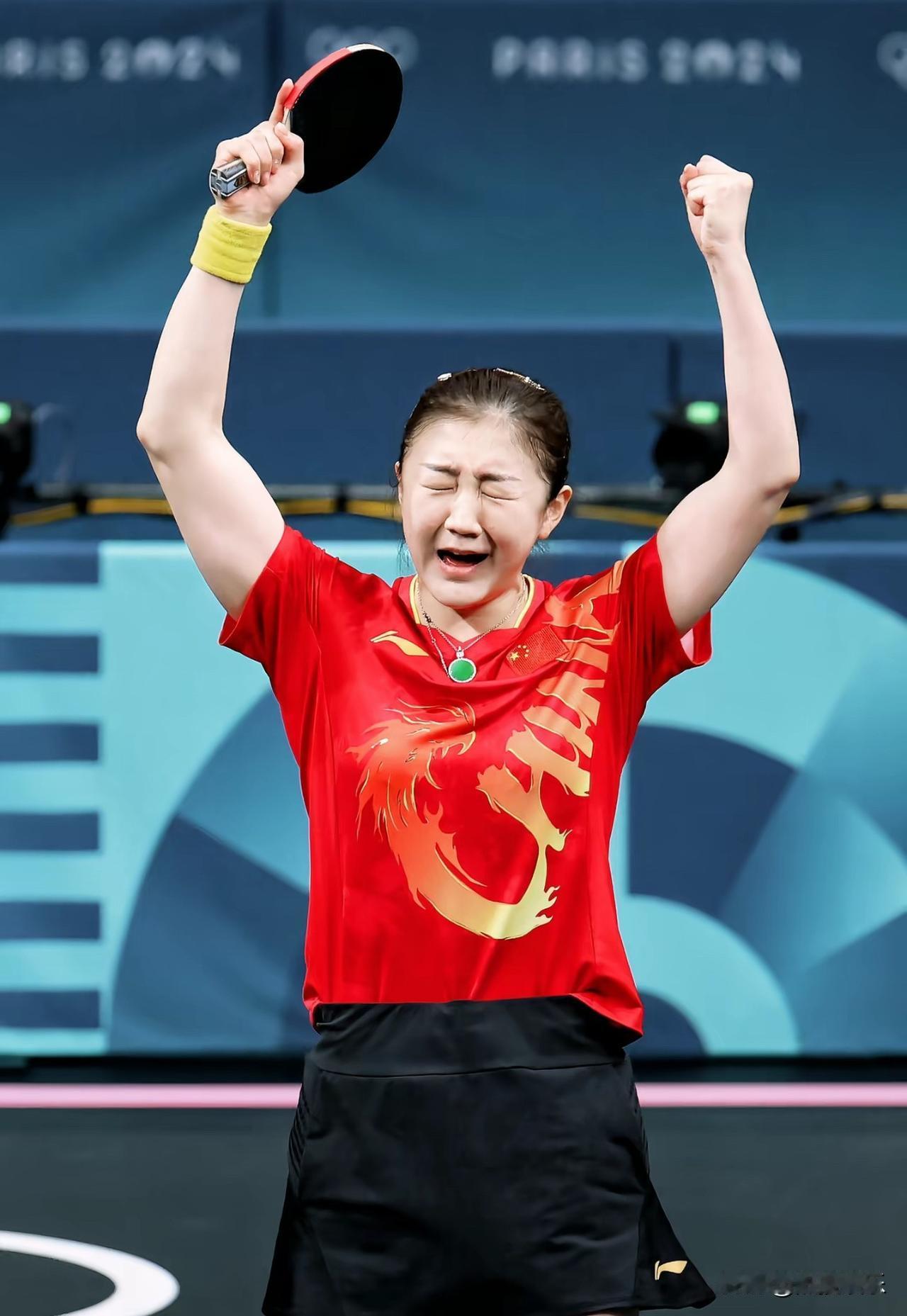 陈梦
一到奥运会就很强
她是典型的大赛型选手，这种选手往往心里素质很高，抗压能力