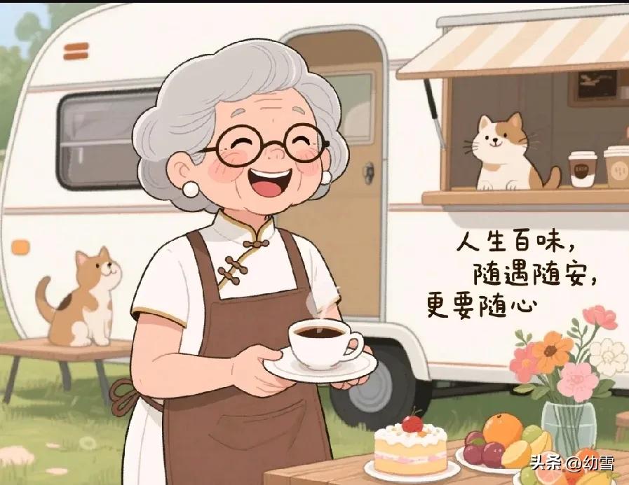 到了一定年龄，

经历了生活的起起落落，

便不再纠结于过往的得失。

无需多想