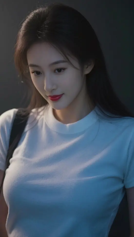 AI微光半身照 随变ai随便玩