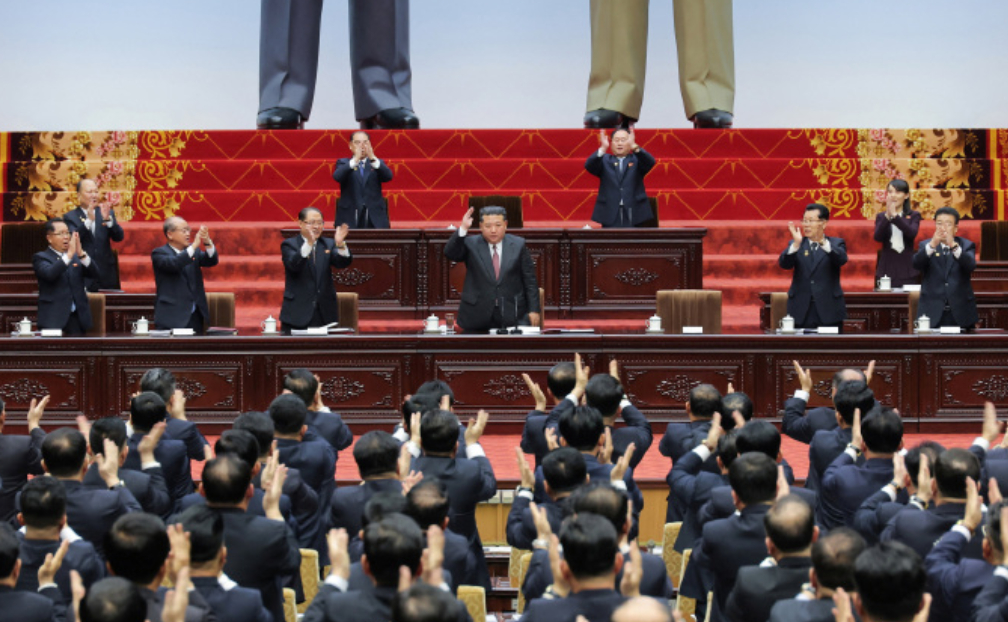 朝鲜 施政演讲！【据朝中社报道，3月23日，朝鲜国务委员会委员长金正恩在第十五届