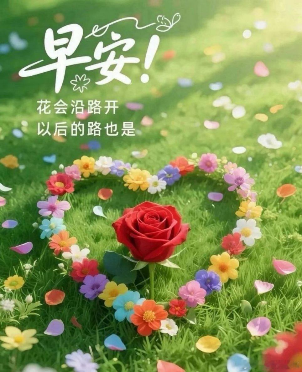 早安[超话]早安 日子细碎如星，幸福藏在每一个当下。不必追赶远方的喧嚣，把心安放