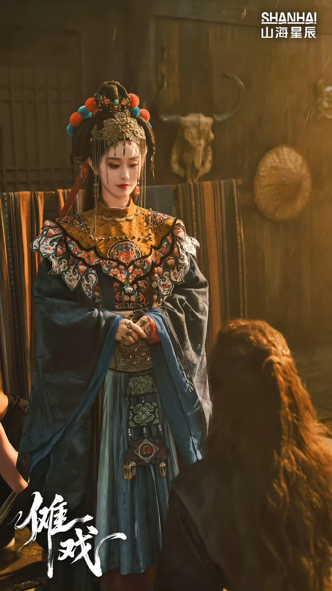傩戏神女爱众生具像化 短剧《傩戏》这预告太有吸引力了！沈傩作为巫族老祖宗，面对花