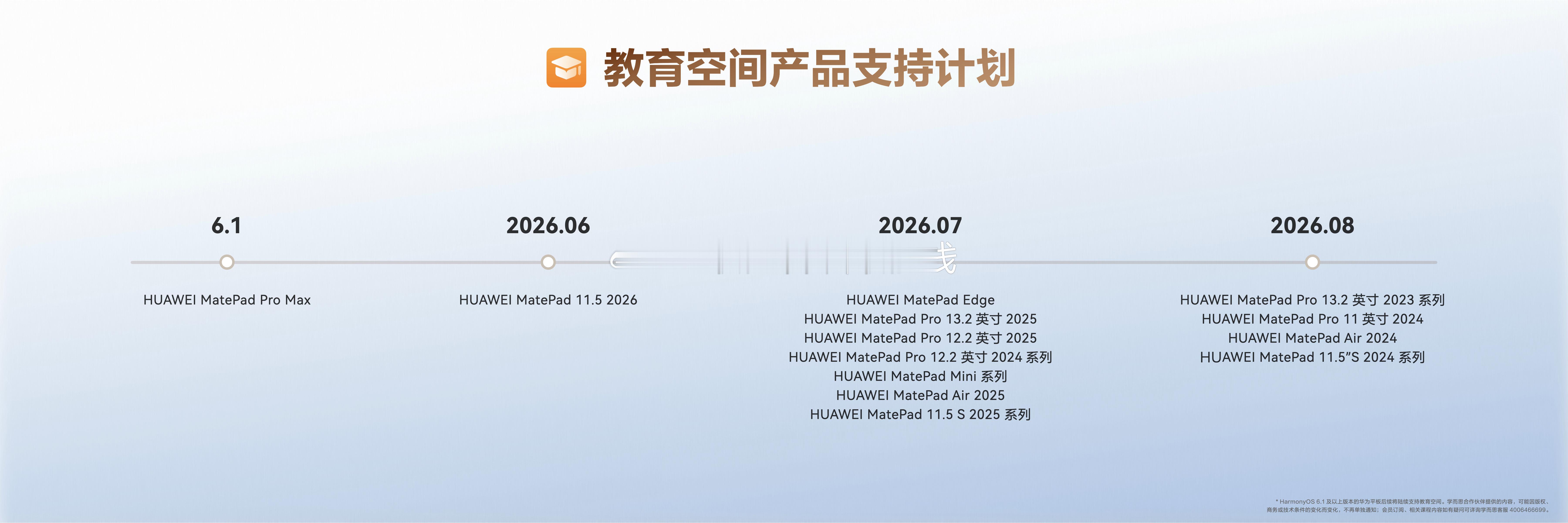 华为nova16及全场景新品发布华为MatePadProMax首发教育空间 ，四