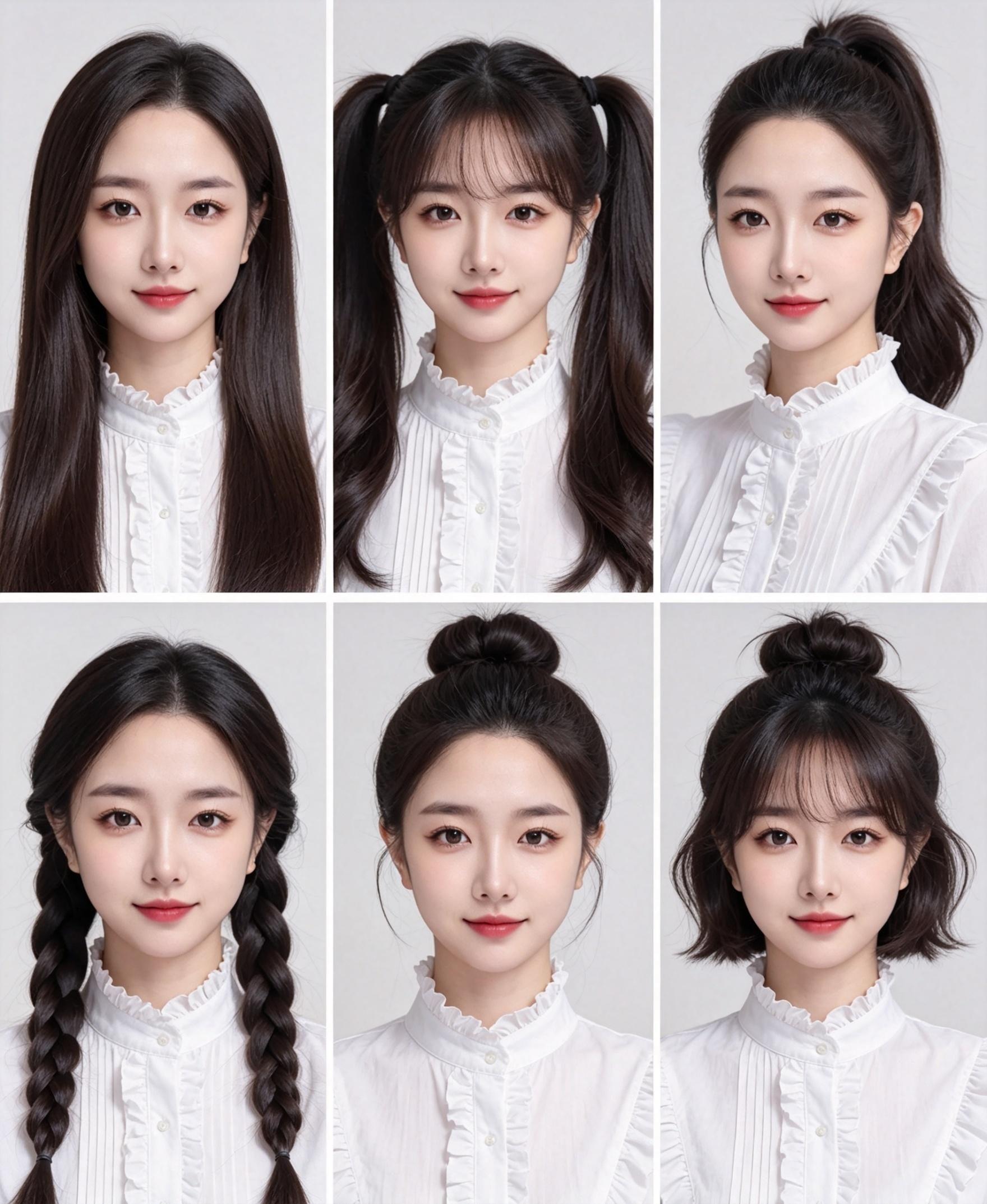 AI多发型美照