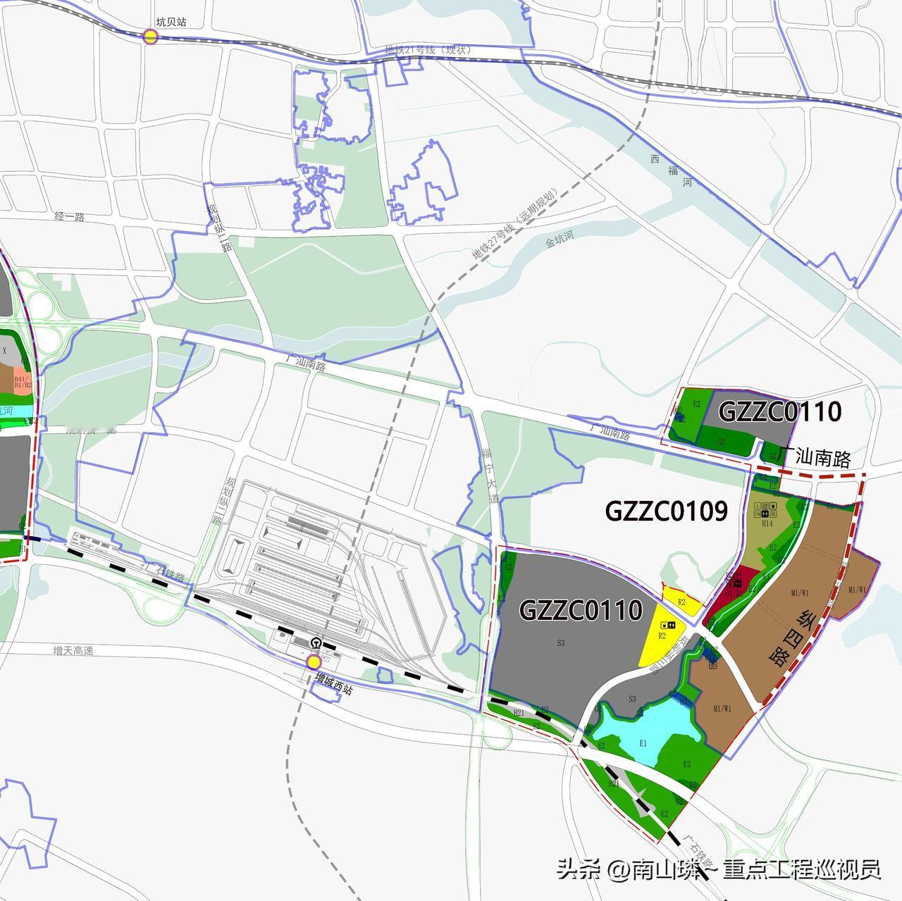 投资逾2亿元，增城这里再修2条主次干路！
增城区广汕南路、纵四路建设工程位于广州
