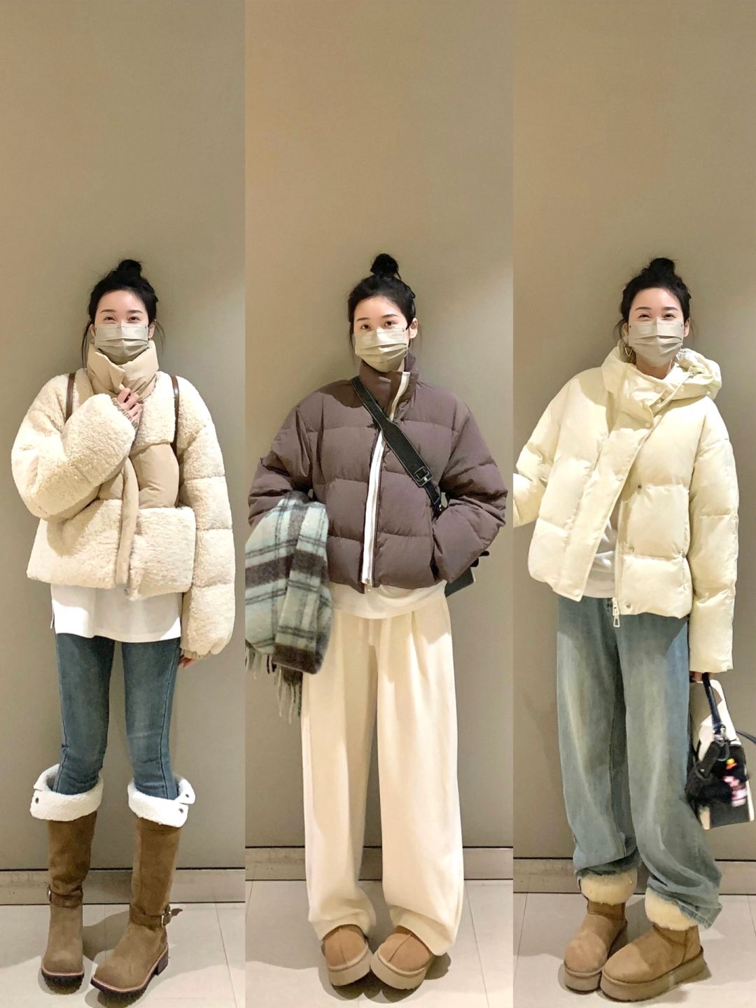 日常休闲基础款主打一个保暖！！！