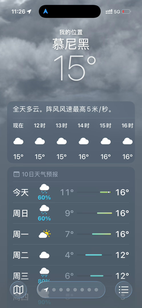 昨天下午到慕尼黑，然后今天准备出门，又下雨[哆啦A梦害怕][哆啦A梦害怕] ​​