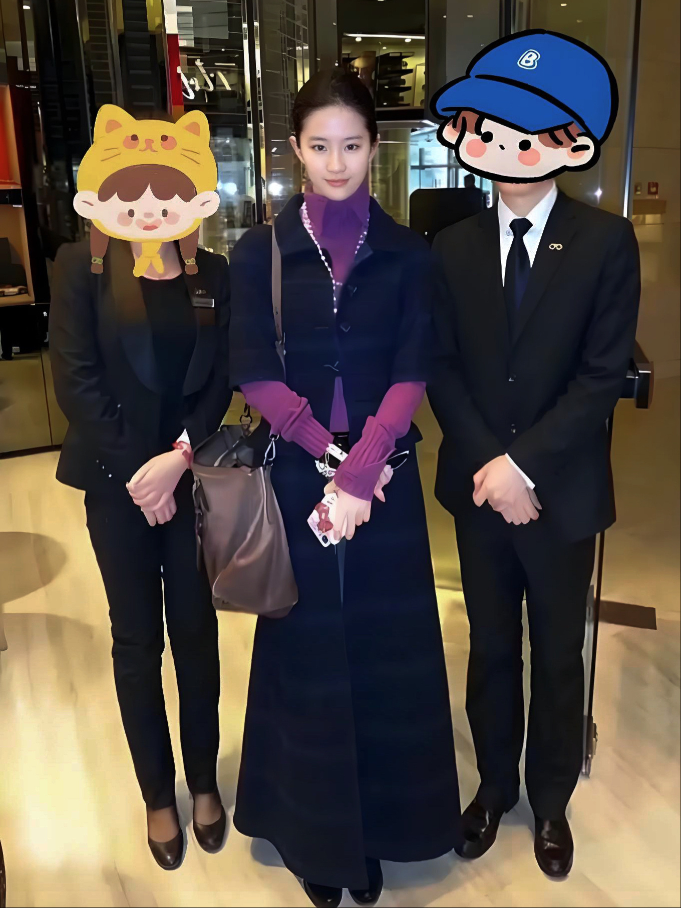 刘亦菲 全世界和路人合照最多的明星 