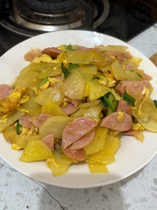 纯纯土豆脑袋🥔这一盘菜香懵了香懵了🤤